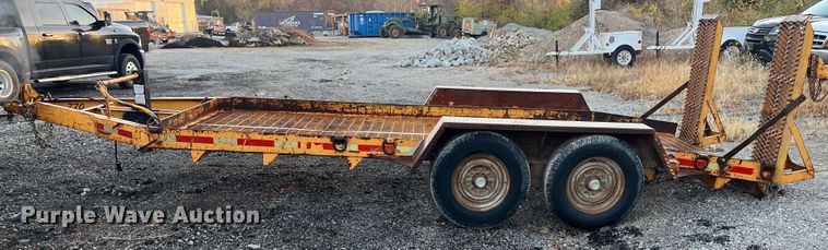 image for item DR7304 1995 UMFG  equipment trailer