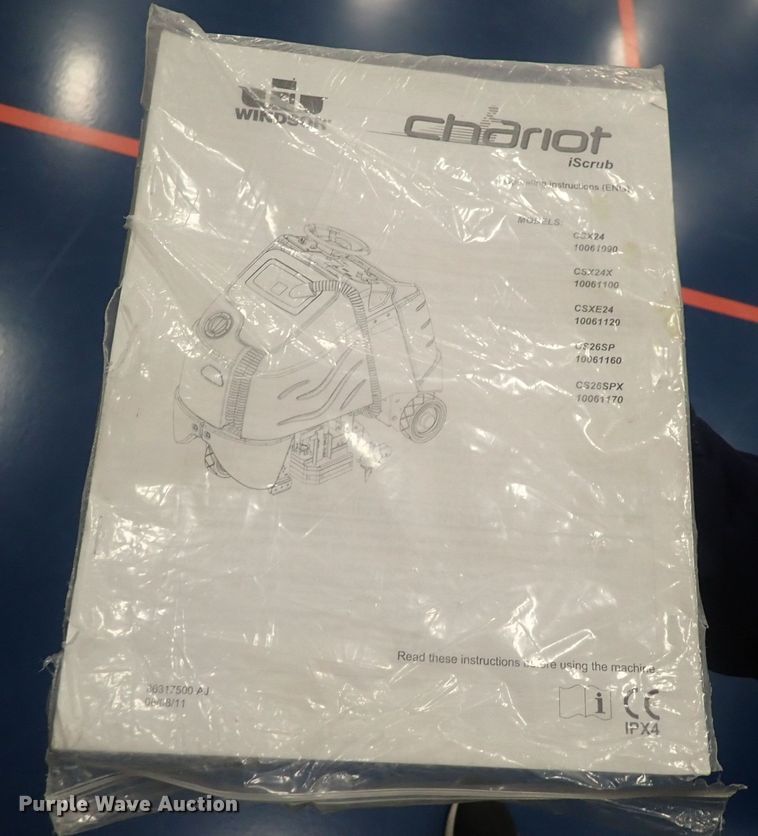 image for item GD9383 Windsor Chariot CSX24  floor scrubber