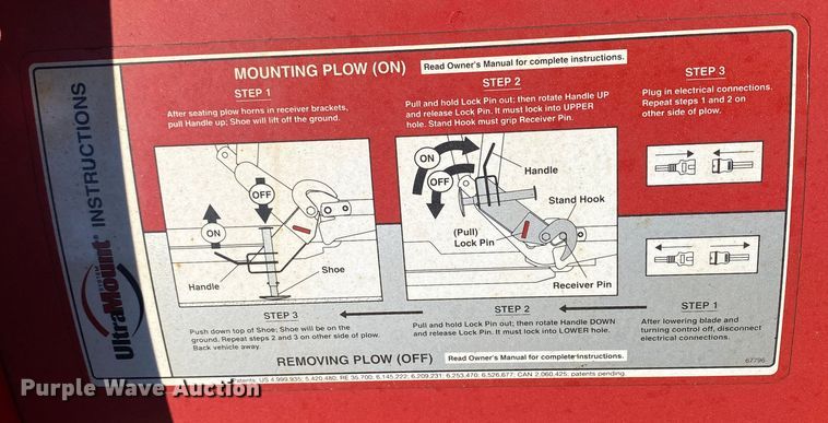 image for item IG9866 Western Pro-Plow  7.5'W snow plow