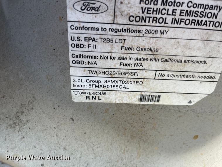 image for item JD9841 2008 Ford Escape  SUV