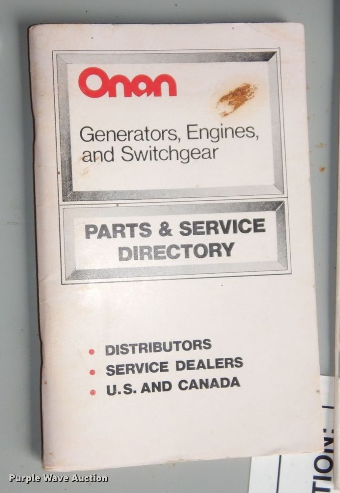 image for item JK9007 Onan 30.0EK-3R/20959M  generator