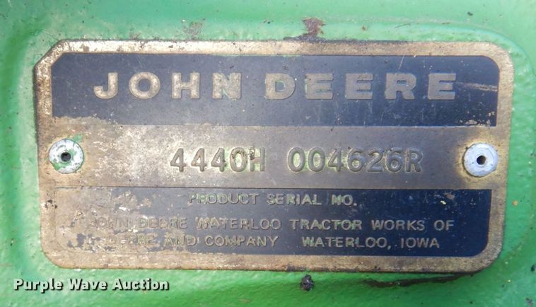 image for item JL9794 1978 John Deere 4440  tractor