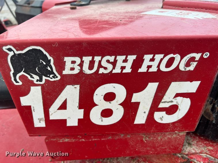image for item JU9878 Bush Hog 14815  batwing finish mower