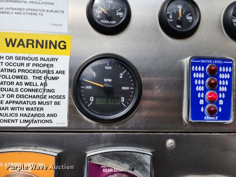 image for item KH9162 2005 Seagrave TR44DA  fire truck