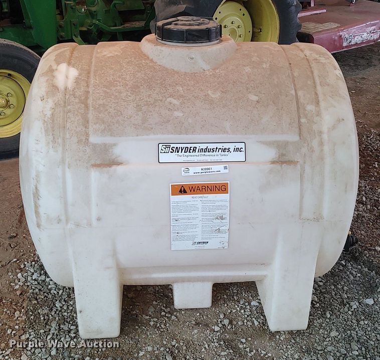 image for item KI9961 Snyder Industries  poly tank