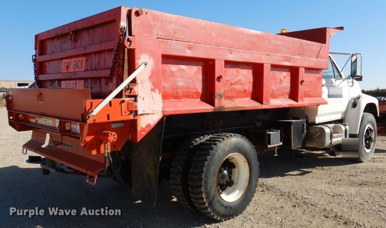 image for item KW9306 1996 Ford F800  dump truck