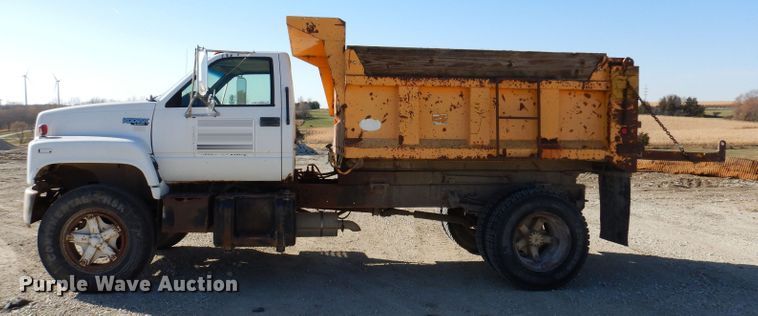 image for item KW9307 1994 Chevrolet Kodiak  dump truck