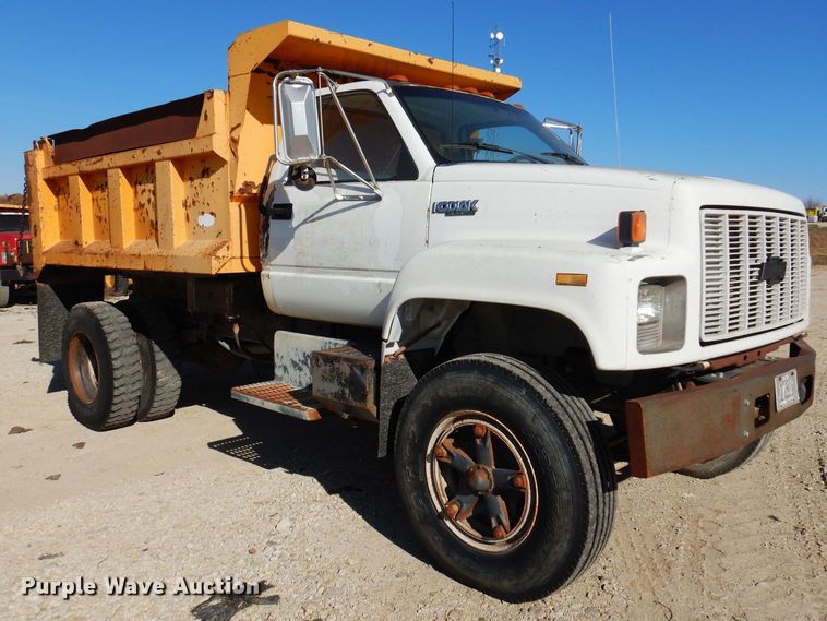 image for item KW9308 1991 Chevrolet Kodiak  dump truck