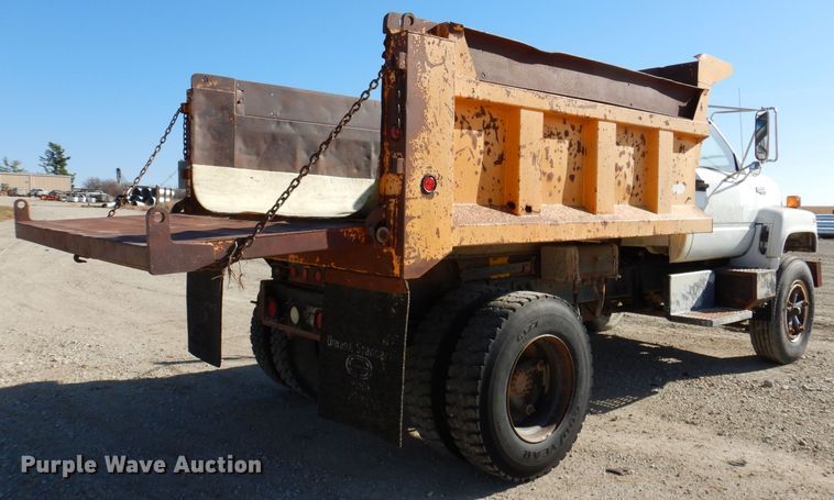 image for item KW9308 1991 Chevrolet Kodiak  dump truck