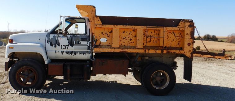 image for item KW9308 1991 Chevrolet Kodiak  dump truck