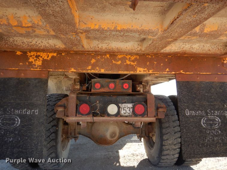 image for item KW9308 1991 Chevrolet Kodiak  dump truck