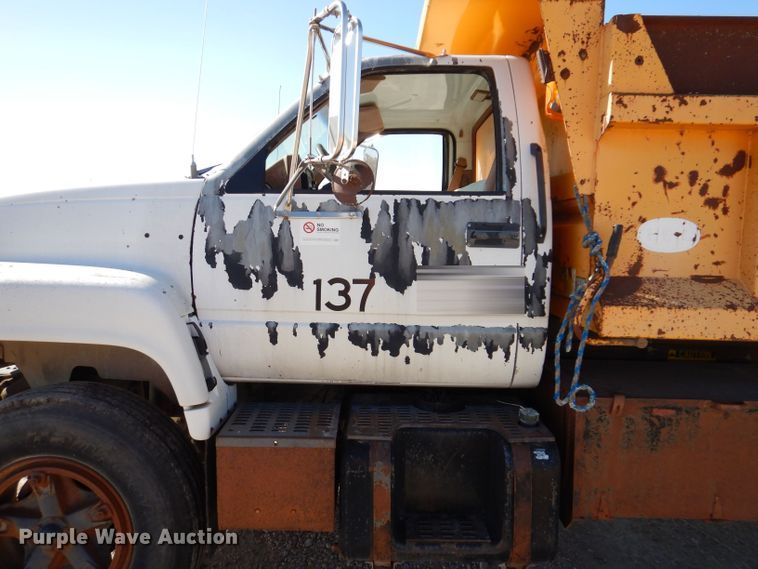 image for item KW9308 1991 Chevrolet Kodiak  dump truck