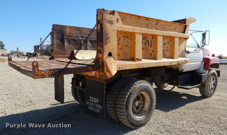 image for item KW9309 1992 GMC Kodiak  dump truck