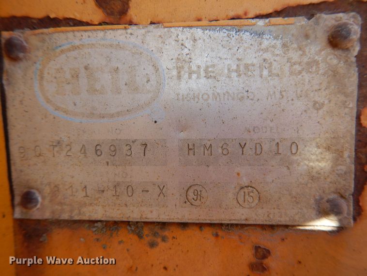 image for item KW9309 1992 GMC Kodiak  dump truck