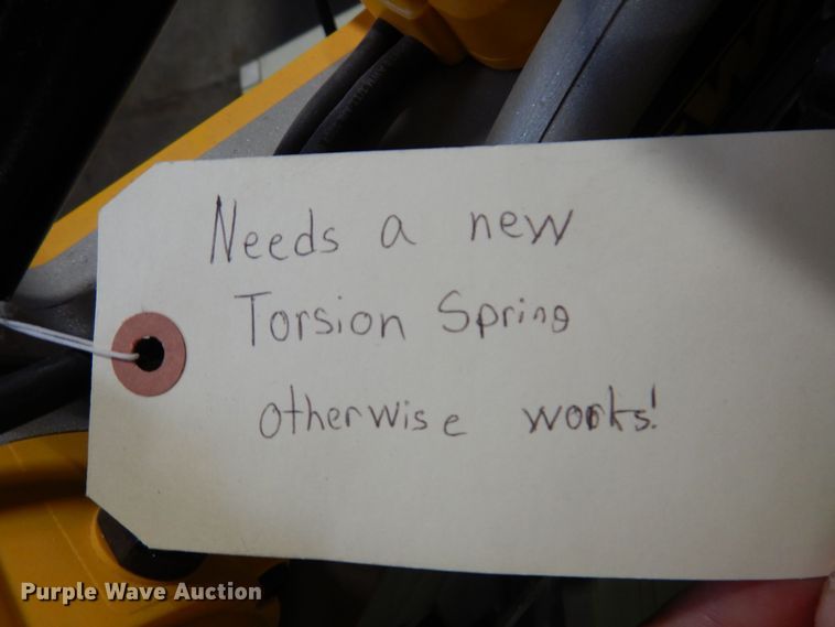 image for item KW9759 DeWalt DW718  miter saw