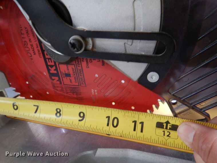 image for item KW9759 DeWalt DW718  miter saw