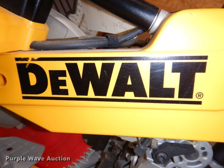 image for item KW9759 DeWalt DW718  miter saw
