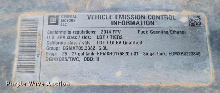 image for item LG9327 2014 Chevrolet Silverado 1500  Double Cab pickup truck