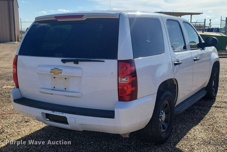 image for item LG9333 2012 Chevrolet Tahoe Police  SUV