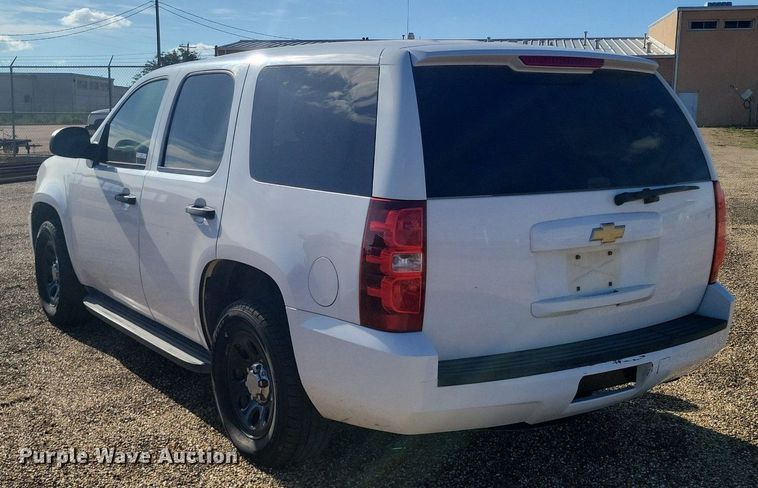 image for item LG9333 2012 Chevrolet Tahoe Police  SUV
