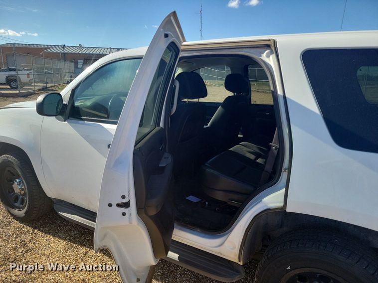 image for item LG9333 2012 Chevrolet Tahoe Police  SUV