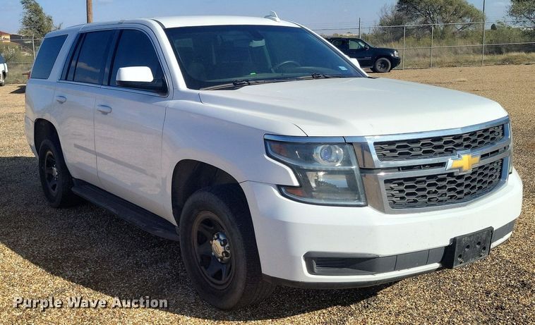 image for item LG9334 2015 Chevrolet Tahoe Police  SUV