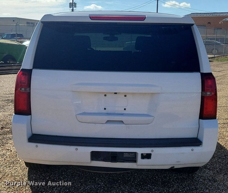 image for item LG9334 2015 Chevrolet Tahoe Police  SUV
