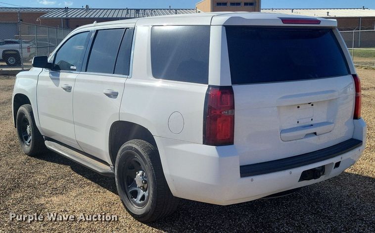image for item LG9334 2015 Chevrolet Tahoe Police  SUV