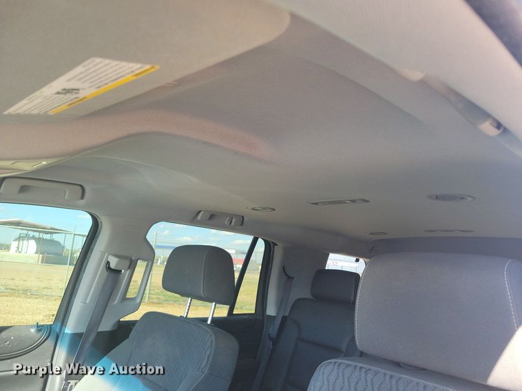 image for item LG9334 2015 Chevrolet Tahoe Police  SUV