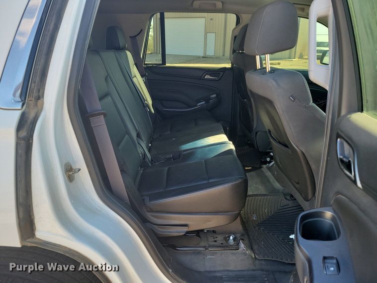 image for item LG9334 2015 Chevrolet Tahoe Police  SUV