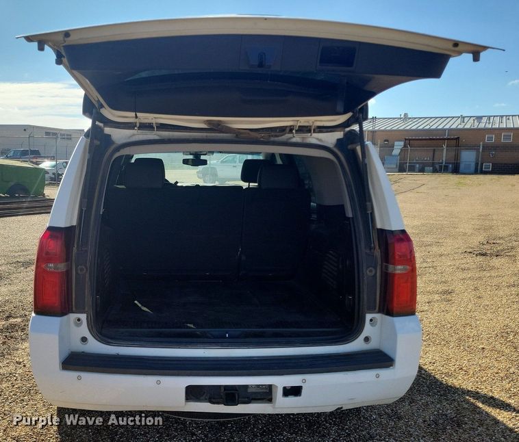 image for item LG9334 2015 Chevrolet Tahoe Police  SUV