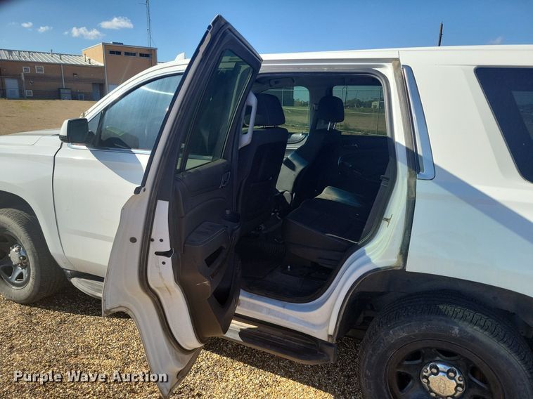 image for item LG9334 2015 Chevrolet Tahoe Police  SUV