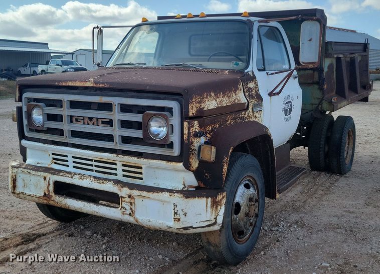 image for item LG9340 1974 GMC 6000  dump truck