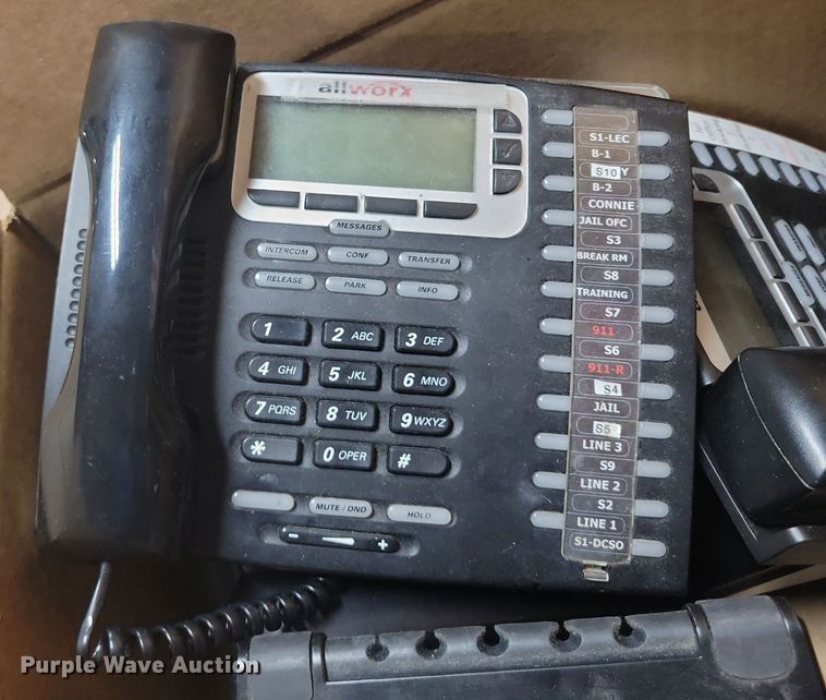 image for item LG9344 (6) Allworx 9224  phones