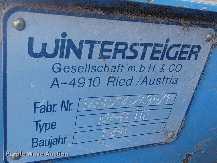 image for item LL9537 Wintersteiger Nurserymaster Elite  plot combine
