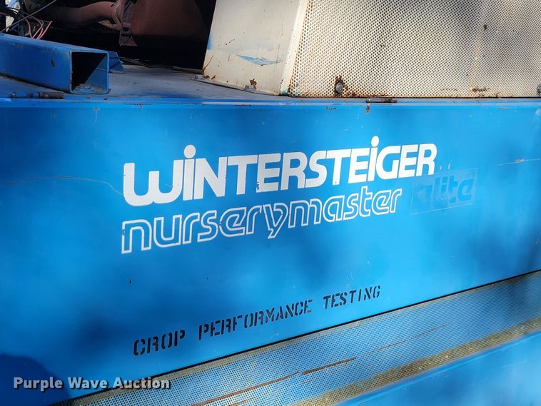 image for item LL9538 Wintersteiger Nurserymaster Elite  plot combine