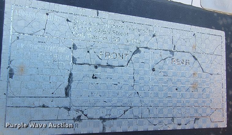 image for item LL9540 1997 DCT  equipment trailer