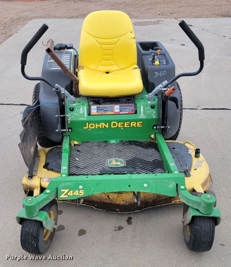 image for item LL9693 John Deere Z445  ZTR lawn mower