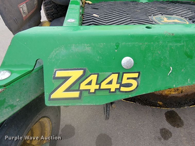 image for item LL9693 John Deere Z445  ZTR lawn mower