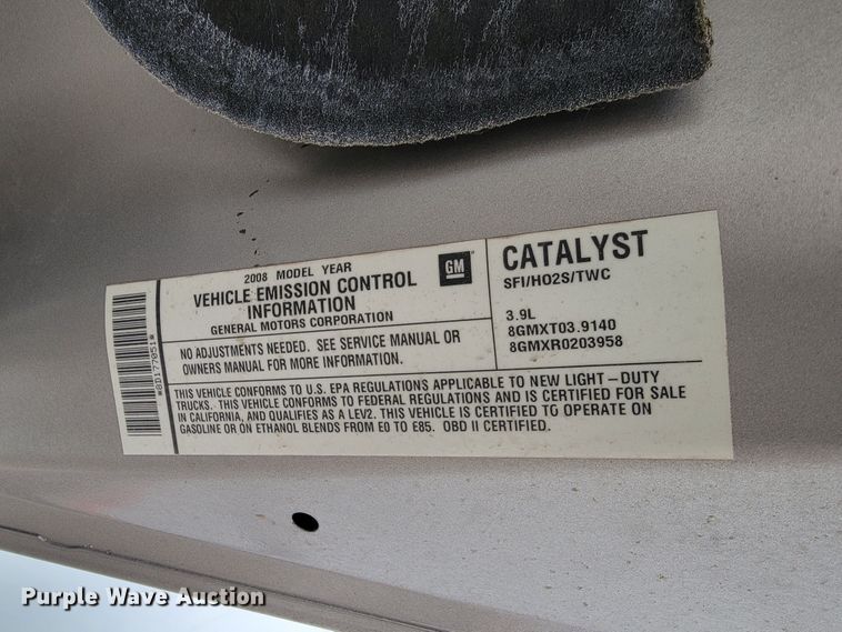 image for item LL9699 2008 Chevrolet Uplander LS  van