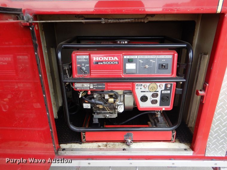 image for item LU9746 1994 International 4900  ladder fire truck