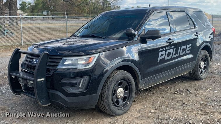 image for item MH9854 2016 Ford Explorer Police Interceptor SUV