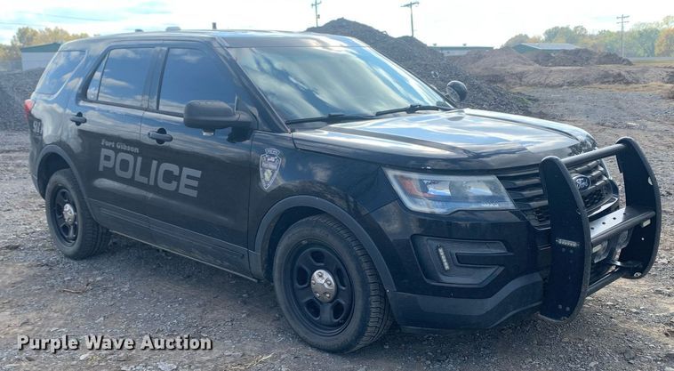 image for item MH9854 2016 Ford Explorer Police Interceptor SUV