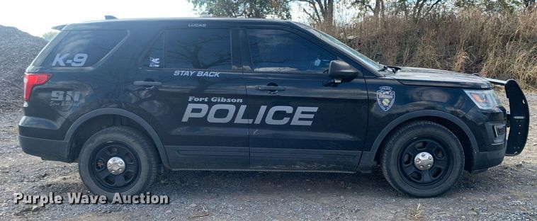 image for item MH9854 2016 Ford Explorer Police Interceptor SUV