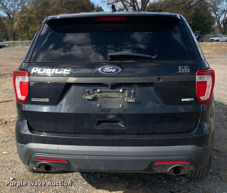 image for item MH9854 2016 Ford Explorer Police Interceptor SUV