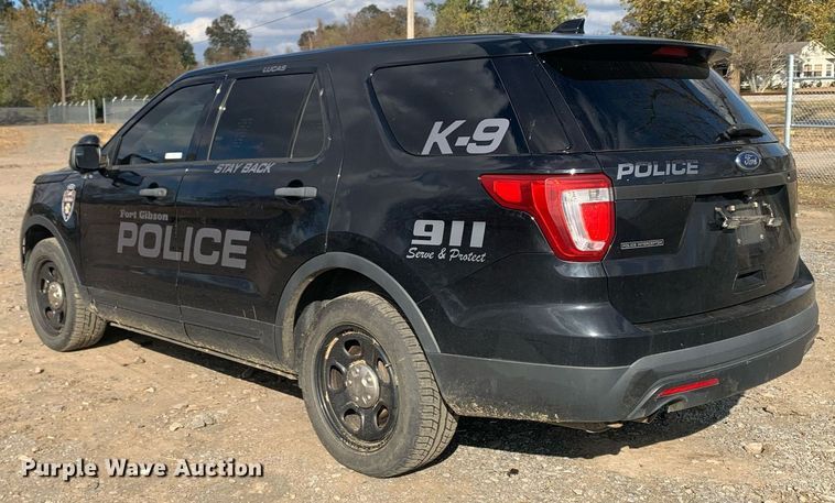 image for item MH9854 2016 Ford Explorer Police Interceptor SUV