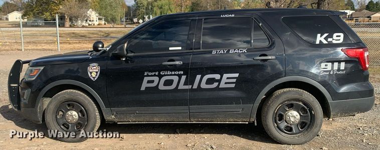 image for item MH9854 2016 Ford Explorer Police Interceptor SUV