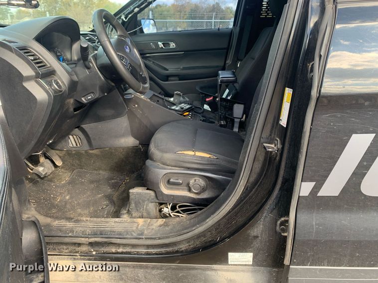 image for item MH9854 2016 Ford Explorer Police Interceptor SUV