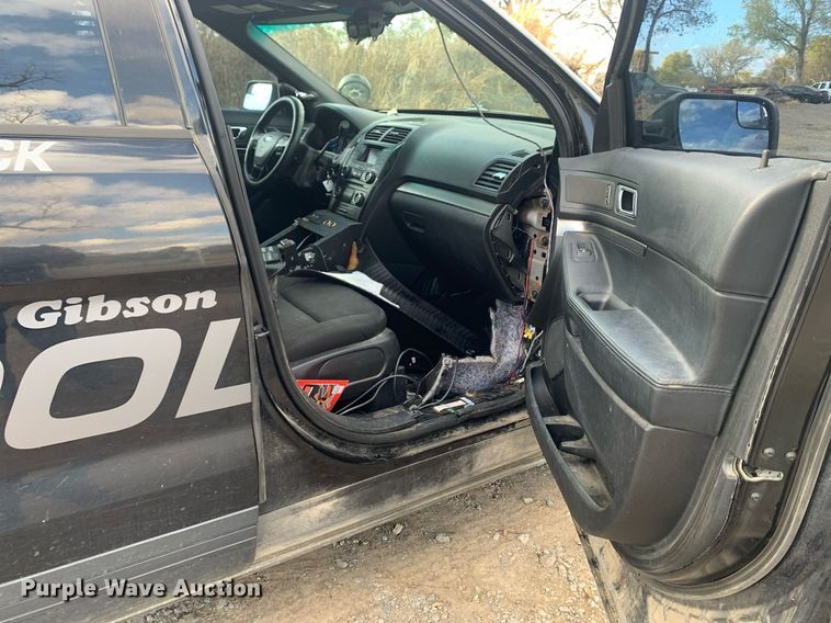 image for item MH9854 2016 Ford Explorer Police Interceptor SUV