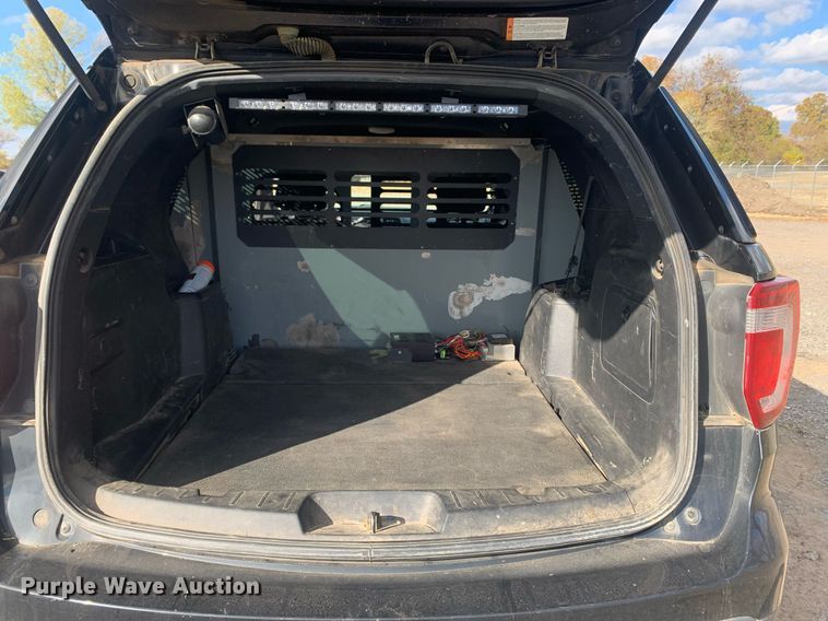 image for item MH9854 2016 Ford Explorer Police Interceptor SUV